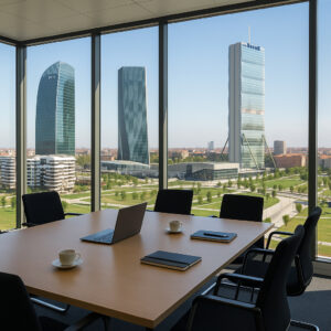 zakelijke meeting Italië